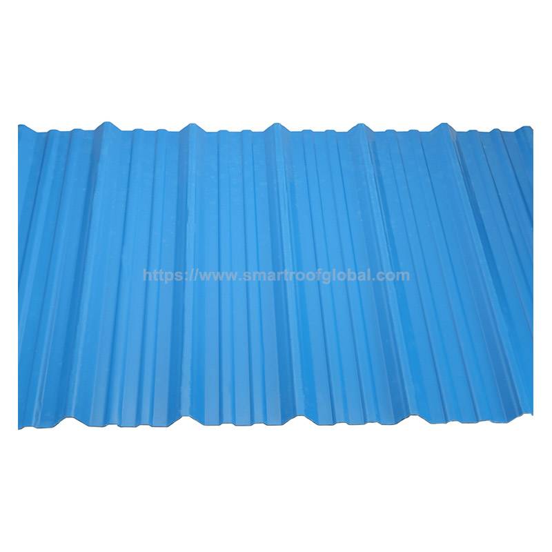 Popular Design for Plastic Flat Roof - SMARTROOF CORRUGATED PLASTIC PVC ROOFING SHEET HEAT INSULATION – Smartroof