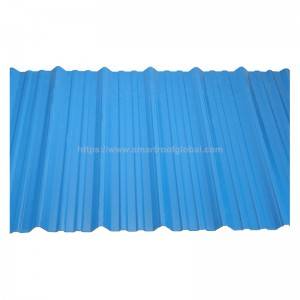 Smartroof PVC Corrugated Factoy Warehouse Industry Roofing Sheet