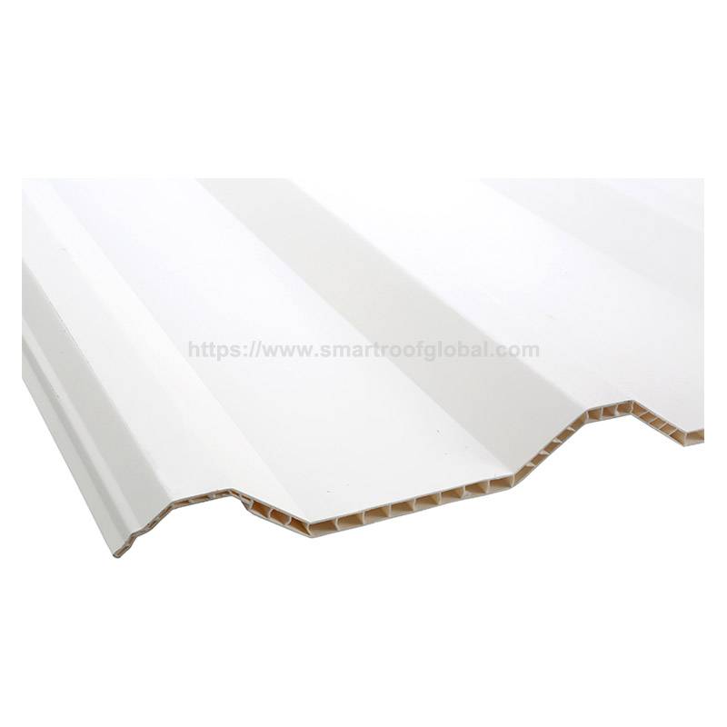 Big Discount Skylight Installation - ASA+PVC Hollow Corrugated Roof Sheet – Smartroof