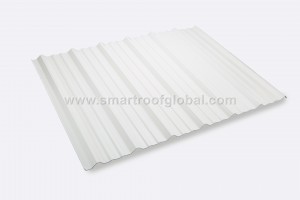 10mm Thickness PVC Hollow Corrugated Roof Sheet
