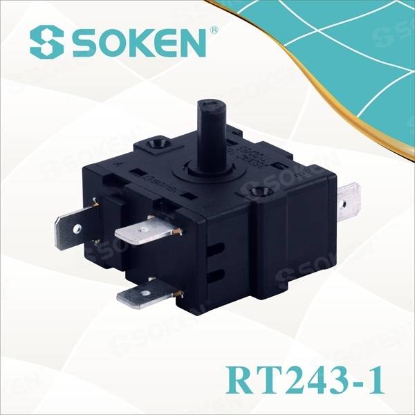 5 Position Rotary Switch for Heater (RT243-1)