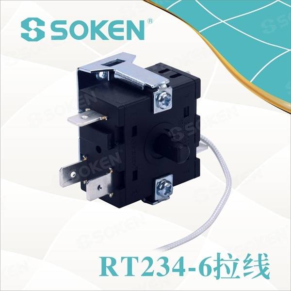 7 Position Rotary Switch for Fan (RT234-6)