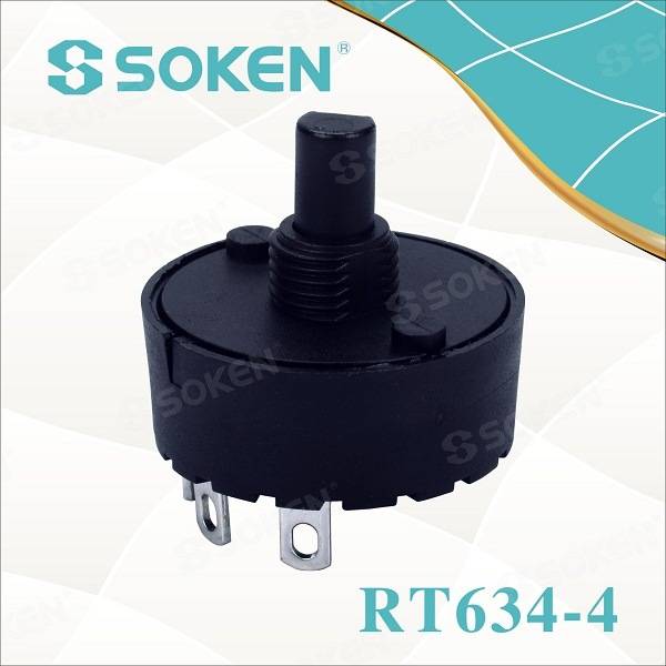 Blender 5 Position Rotary Switch 6 (4) a 250V T85