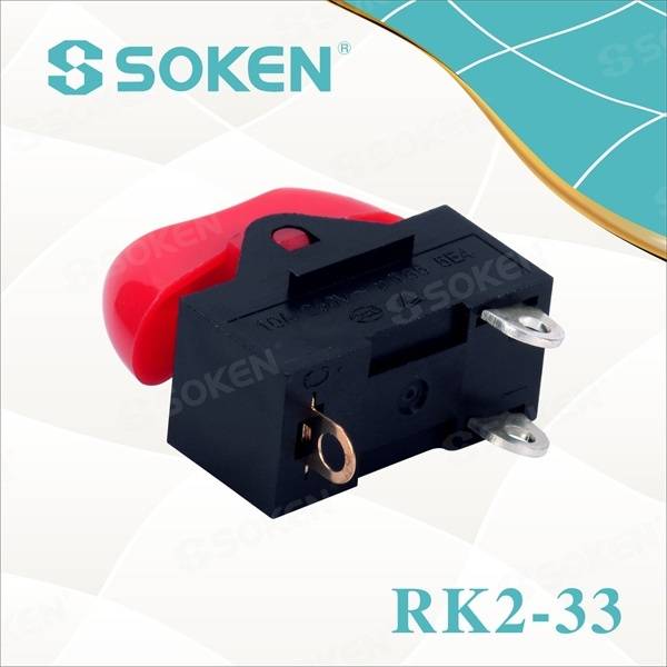 Hair Dryer Rocker Switch with TUV Certificate