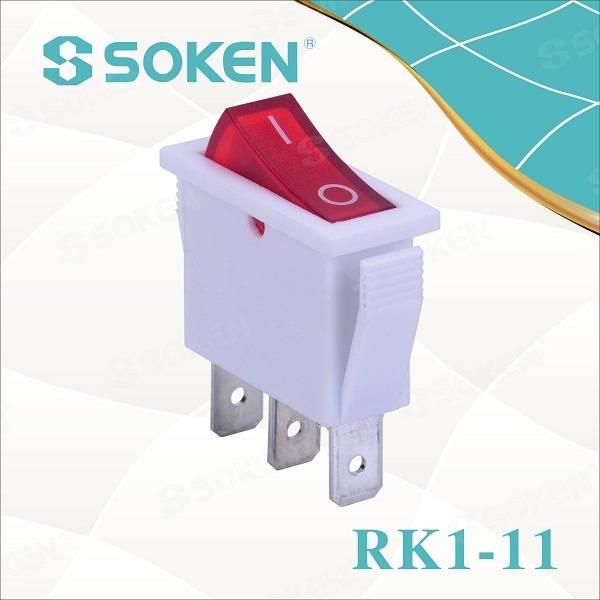 Rk1-11 Home Appliances Electric Lighting on off Rocker Switch T85