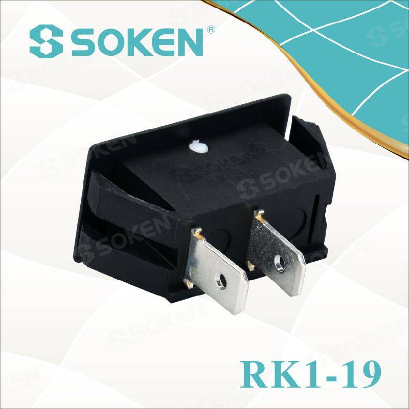 Soken 2 Pin Rocker Switch Rk1-19 1X1