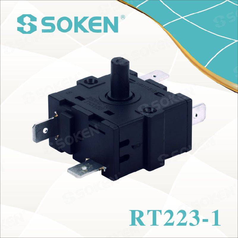 Soken 3 Position Rotary Switch