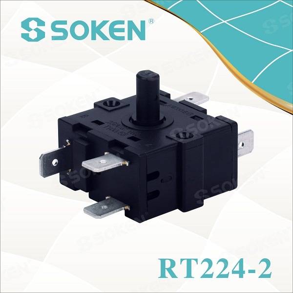 Soken Blender 3 Way Rotary Switch 16A 250A T100 Rt224-2