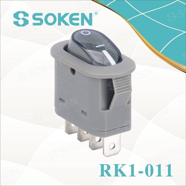 Soken Dpst Electrical Appliance Coffee Machine Rocker Switch T100/55