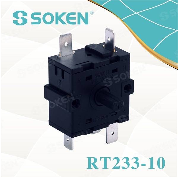 Soken Electric Heater 4 Position Small Rotary Switch 16A 220V