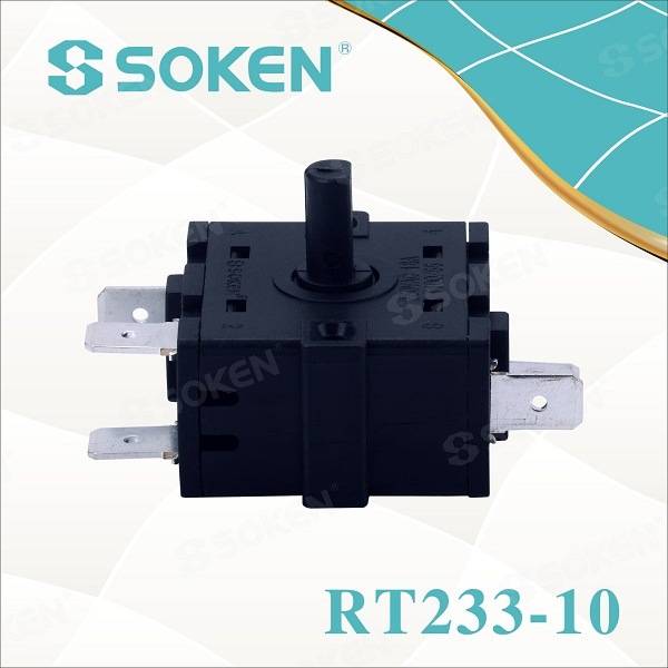 Soken Electric Heater 4 Position Small Rotary Switch 16A 220V