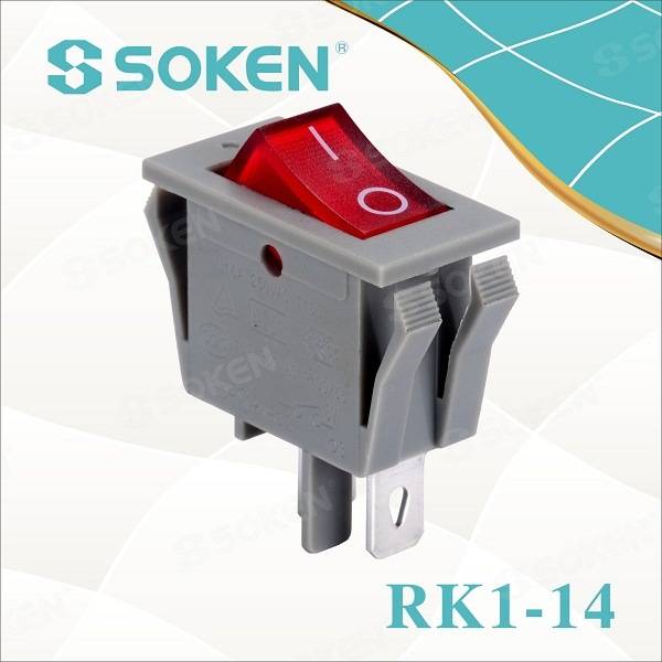Soken Electrical Rocker Switch Light T85 16A 250VAC