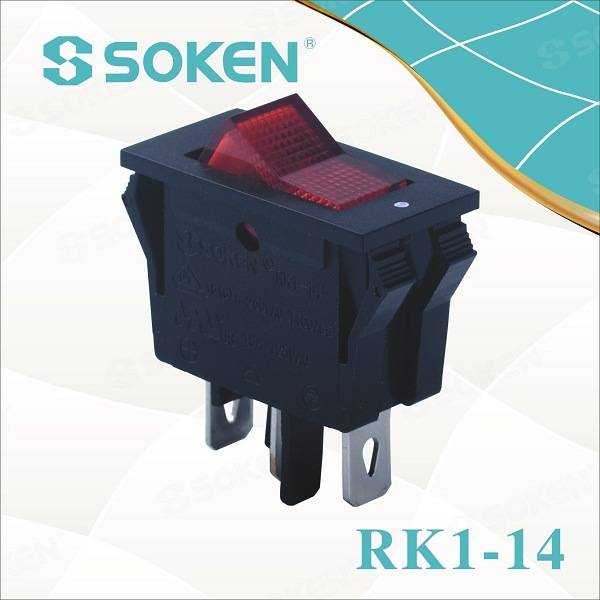Soken Home Appliance 250VAC 16A on-off Rocker Switch T85