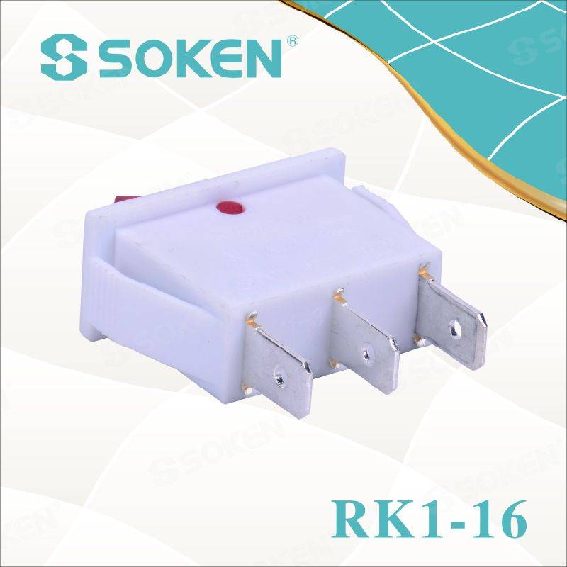 Soken Rk1-16 1X1n W/R on off Rocker Switch