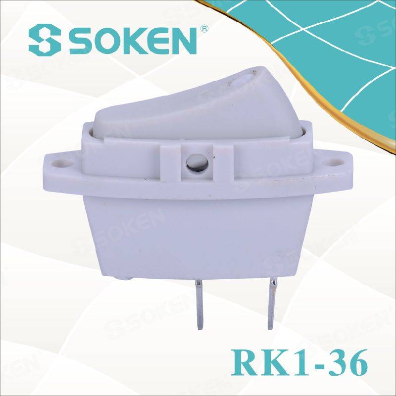 Soken Rk1-36 1X1 on off Rocker Switch