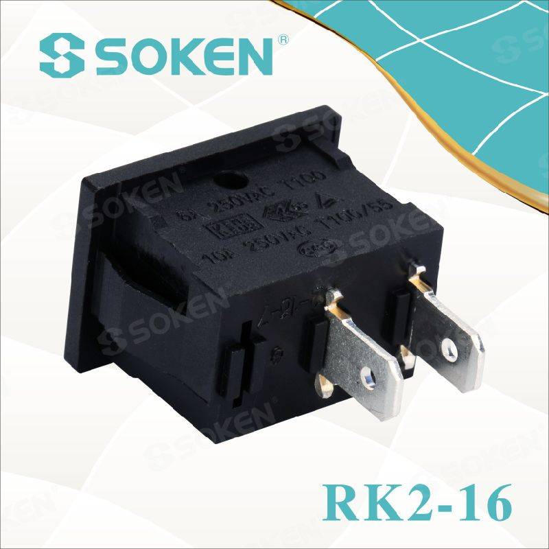 Sokne Rk2-16 1X2 B/B on off Rocker Switch