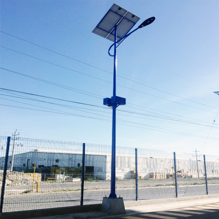 Интелигентен слънчев панел за улично осветление с висок лумен