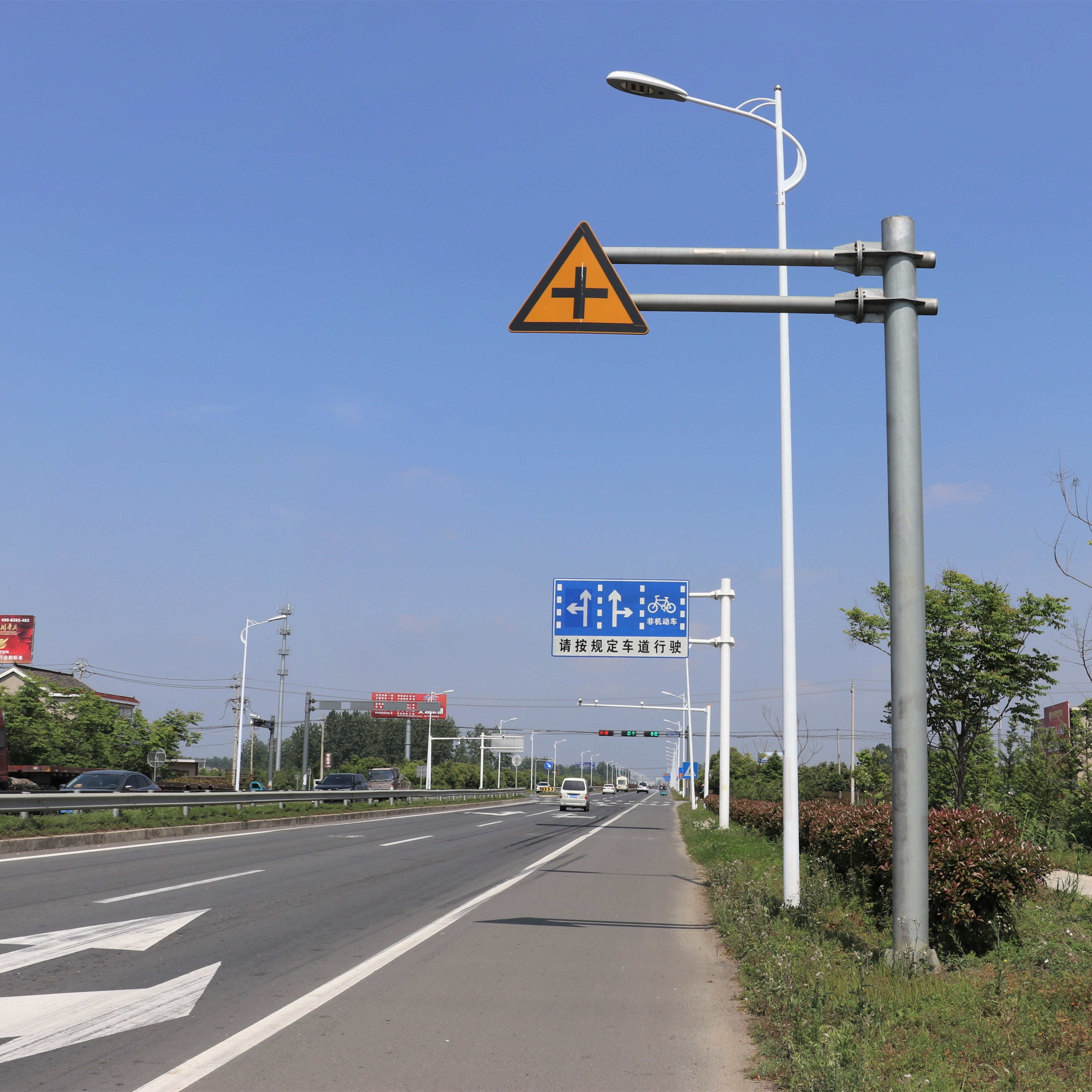 China wholesale  LED Vms Sign  - 6M Street Guidepost Pole – Xintong