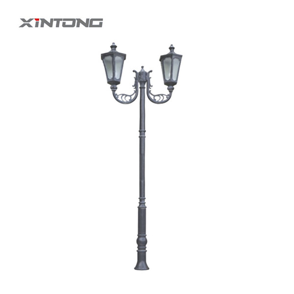 Европейски класически стълб за външна улична лампа