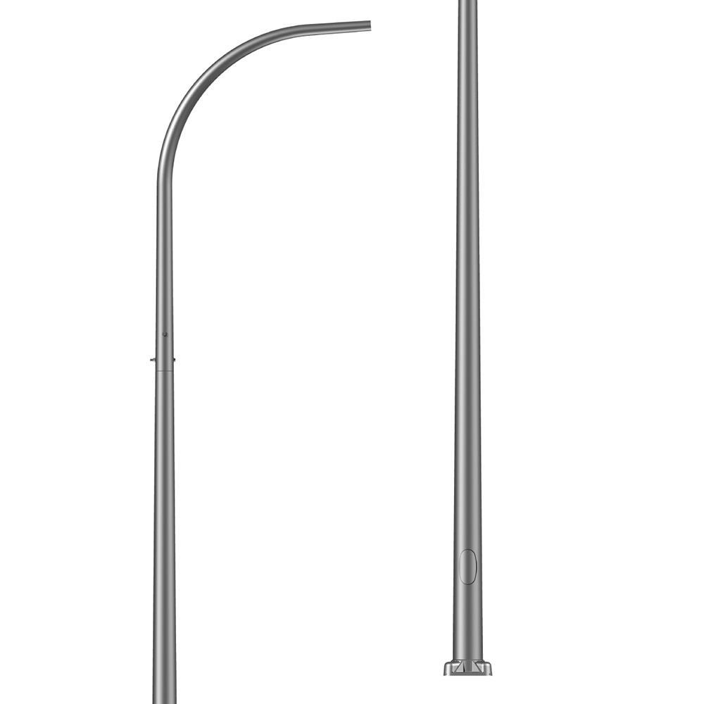 China Supplier  Double Single Arm  - Round Straight Steel Anchor Base Light Pole – Xintong