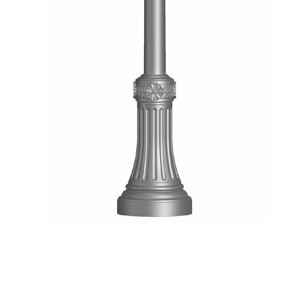 Outdoor Cast Iron Double Arm Street Lamp Post