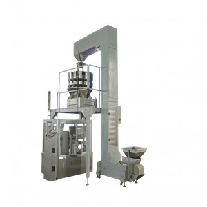 CHIPS PACKING MACHINE WITH NITROGEN FLUSHING AUTOMATIC SNACKS FILLING AND PACKING MACHINE WITH AIR FLUSHING