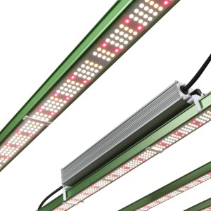 Retractable 730W LED grow light bar