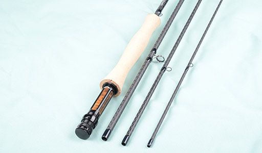 Carbonfiber fly rod and Blank