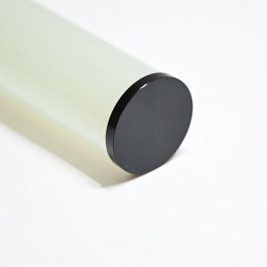 Fiber glass rod tube translucent