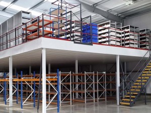 Low price for Mezzanine Floor Design - Warehouse Steel Mezzanine Floor – Spieth