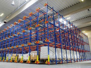 Drive in Drive through Pallet Racking System