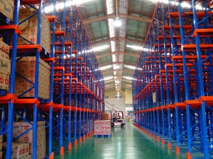 Drive in Drive through Pallet Racking System