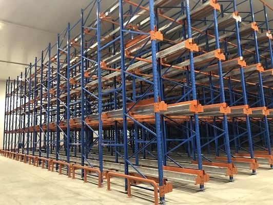 Shuttle Racking System for Cold Storage In Zhejiang China