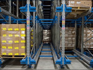 Automated Storage & Retrieval ASRS pallet racking System