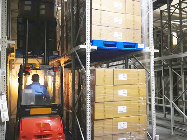 Spieth Storage drive in pallet rack