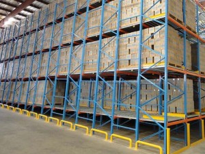 Warehouse Gravity Flow Racking For Carton Storage