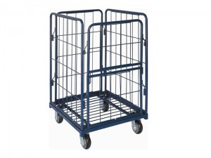 Cheap PriceList for China 3 Sided Supermarket Wire Trolley Roll Cages