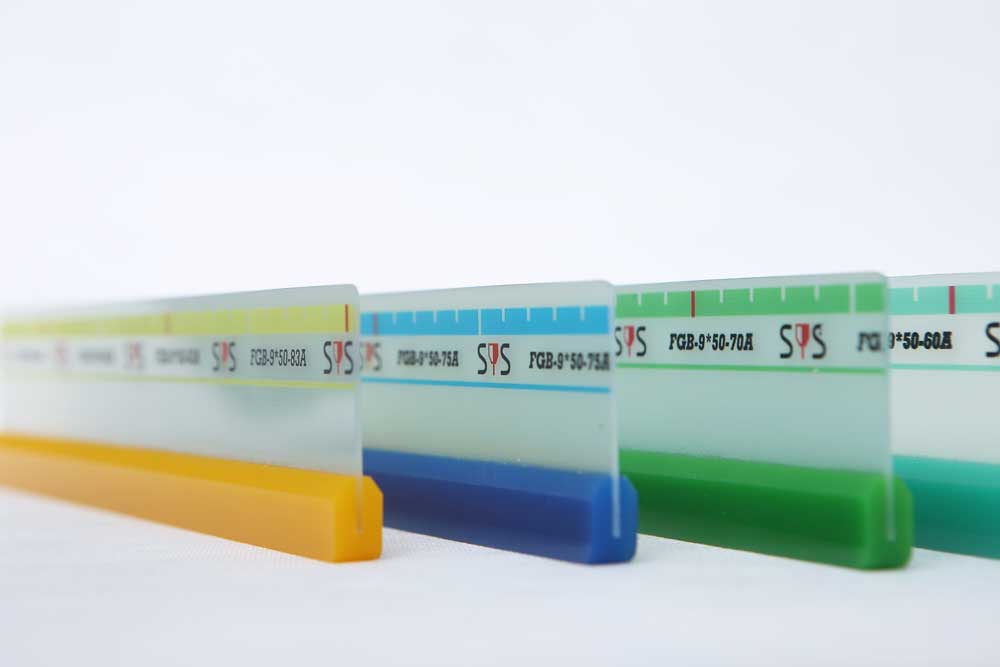 Competitive Price for Scraping Gum - SPS-FGB Fiber Glass Board Squeegee-Control printing film thickness – PLET