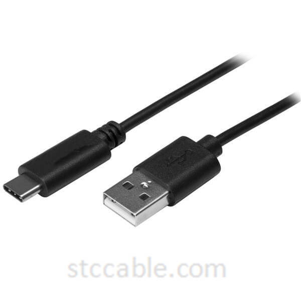 USB-C to USB-A Cable – Male to Male – 2 m (6 ft.) – USB 2.0