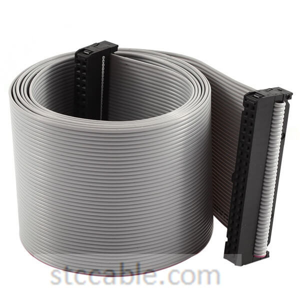 2.54mm Pitch 2x20P 40 Pin 40 Wire female to female IDC Flat Ribbon Cable 50 inch