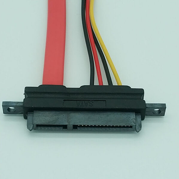 22 pin SATA socket to SATA 7 PIN and small 4 pin cable 1