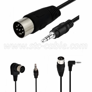 8 Pin DIN to 3.5mm Cable