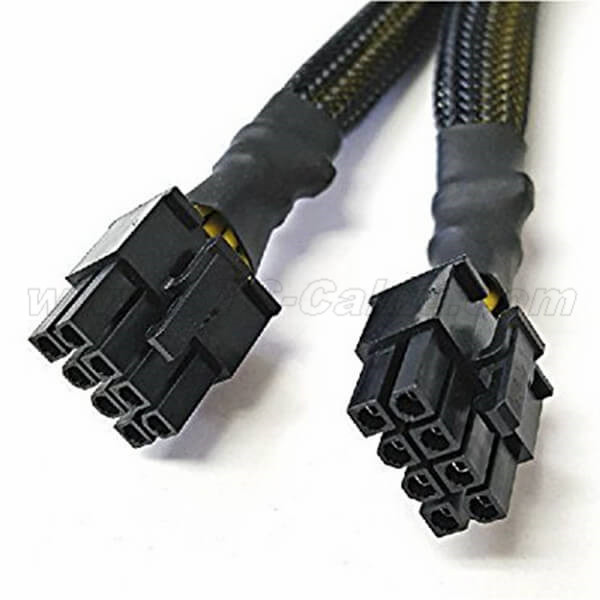 8 Pin EPS 12V Male to Dual 8 Pin EPS