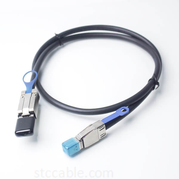 External HD Mini SAS SFF-8644 to Mini SAS 26pin SFF-8088 cable 1M With IC Cable 1.5M