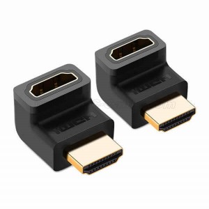 HDMI Adapter Right Angle 270 Degree Gold Plated