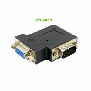 Left or Right Angled 90 Degree VGA Adapter