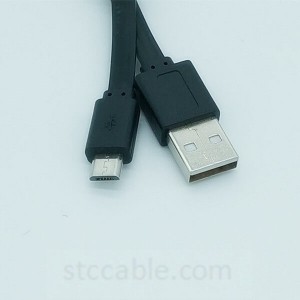 Micro 5 pin flat charge power usb cable