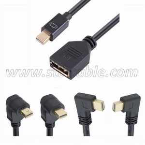 4K Mini DisplayPort Male to DisplayPort Female Extension cable