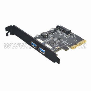PCIE to 2 Ports USB 3.0 Expansion Card