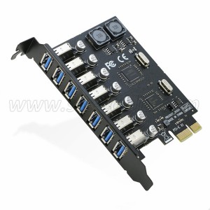 PCIE to 7 Ports USB 3.0 Expansion Card
